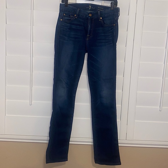 7 For All Mankind Kimmie Straight Leg Size 28 - Picture 3 of 6